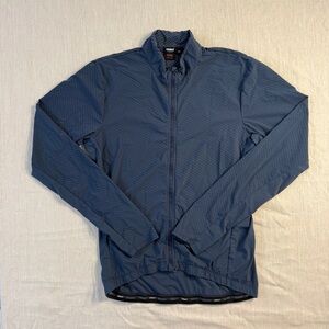 Ornot women’s medium micro climate cycling biking jacket in stone blue